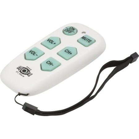 EASY MOTE Universal TV Remote White DT-RO8WC
